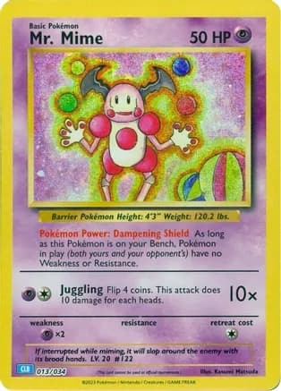 Mr. Mime — Trading Card Game Classic