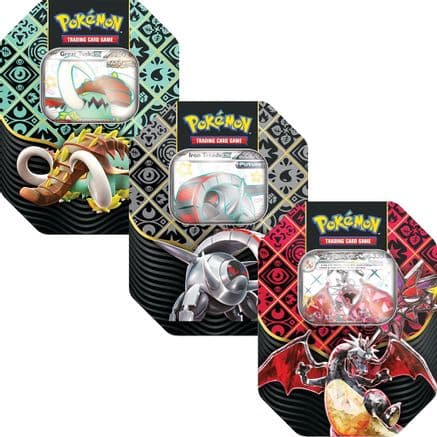 Paldean Fates International Tins [Set of 3] — SV: Paldean Fates