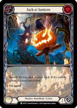 Jack-o'-lantern (Yellow) - LGS177 — Flesh and Blood: Promo Cards