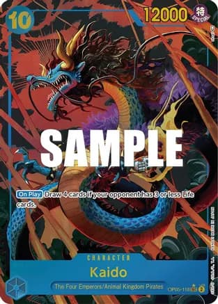 Kaido (118) (Alternate Art) — Awakening of the New Era