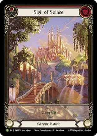 Sigil of Solace (FAB178) — Flesh and Blood: Promo Cards