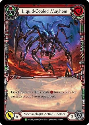 Liquid-Cooled Mayhem - LGS198 — Flesh and Blood: Promo Cards