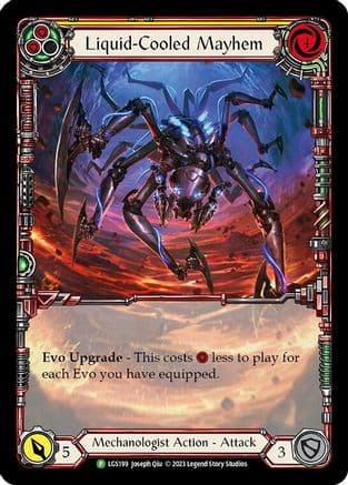 Liquid-Cooled Mayhem - LGS199 — Flesh and Blood: Promo Cards