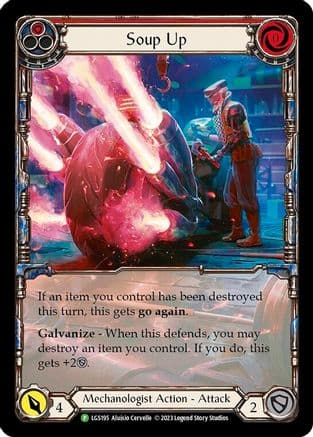 Soup Up (Red) - LGS195 — Flesh and Blood: Promo Cards