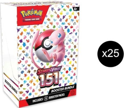 151 Booster Bundle Bulk Case — SV: Scarlet & Violet 151