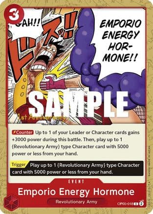 Emporio Energy Hormone — Awakening of the New Era: 1st Anniversary Tournament Cards