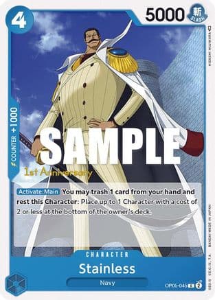 Stainless — Awakening of the New Era: 1st Anniversary Tournament Cards