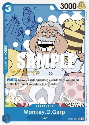 Monkey.D.Garp — Awakening of the New Era: 1st Anniversary Tournament Cards
