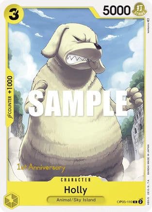 Holly — Awakening of the New Era: 1st Anniversary Tournament Cards One Piece Card Game card by kankurou