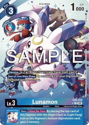 Lunamon (Alternate Art) — Animal Colosseum