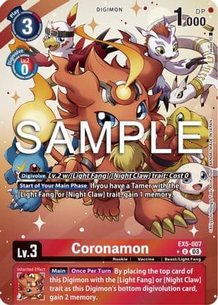 Coronamon (Alternate Art) — Animal Colosseum
