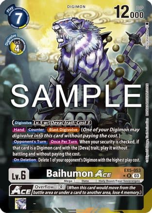 Baihumon ACE (Alternate Art) — Animal Colosseum