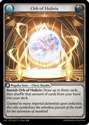 Orb of Hubris — Alchemical Revolution