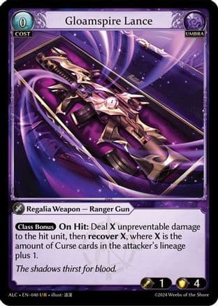 Gloamspire Lance — Alchemical Revolution