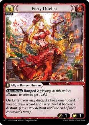 Fiery Duelist — Alchemical Revolution