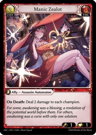 Manic Zealot — Alchemical Revolution