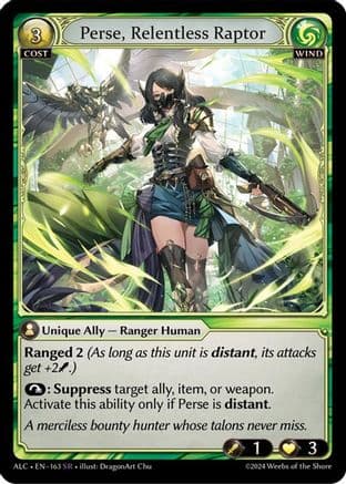 Perse, Relentless Raptor — Alchemical Revolution