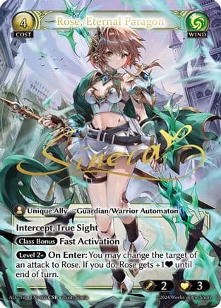 Rose, Eternal Paragon (CSR) (ALC1E) — Alchemical Revolution