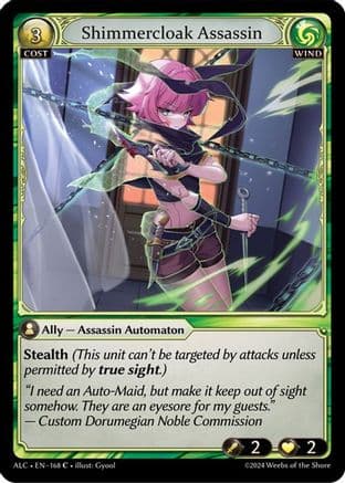 Shimmercloak Assassin — Alchemical Revolution