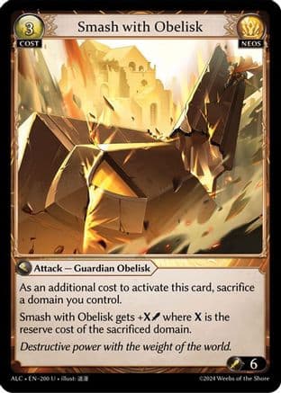 Smash with Obelisk — Alchemical Revolution
