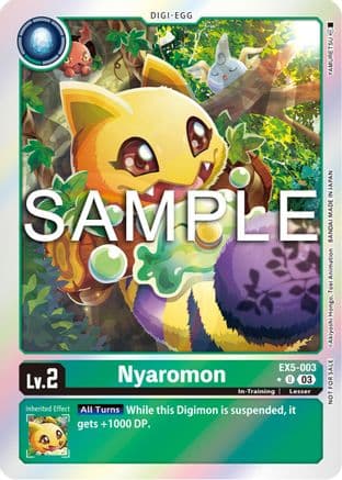Nyaromon (Animal Colosseum Box Promotion Pack) — Animal Colosseum
