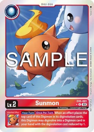 Sunmon (Animal Colosseum Box Promotion Pack) — Animal Colosseum