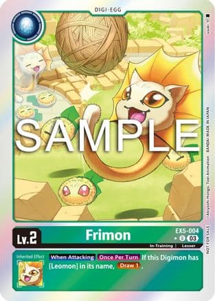 Frimon (Animal Colosseum Box Promotion Pack) — Animal Colosseum