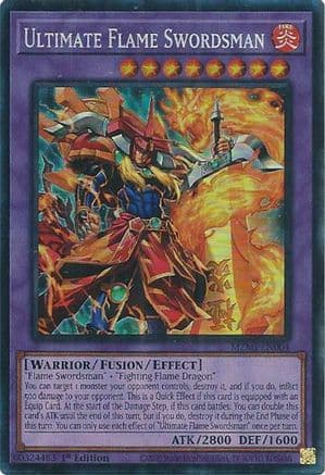 Ultimate Flame Swordsman (CR) — Maze of Millennia Yu-Gi-Oh! card by MAM(E.N)O1