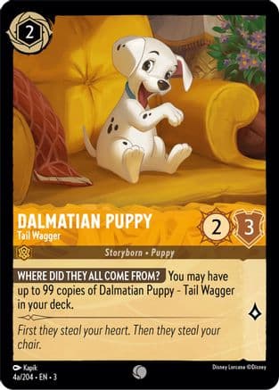 Dalmatian Puppy - Tail Wagger (4a/204) — Into the Inklands