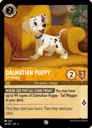 Dalmatian Puppy - Tail Wagger (4d/204) — Into the Inklands