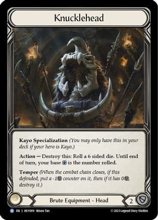 Knucklehead — Heavy Hitters