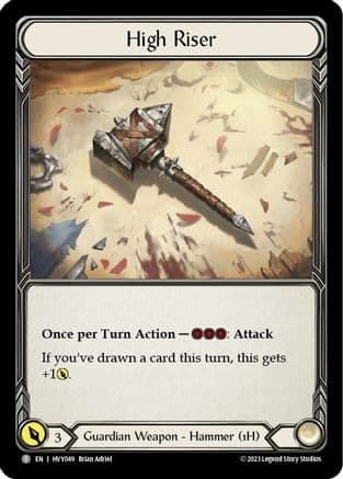 High Riser // Cintari Saber — Heavy Hitters