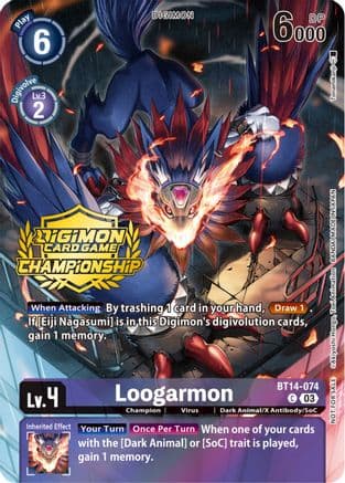 Loogarmon (Championship 2023 Tamers Pack) — Blast Ace