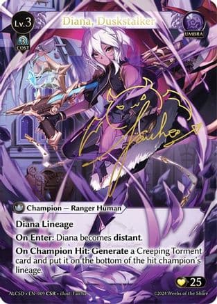 Diana, Duskstalker (CSR) — Alchemical Revolution Starter Decks