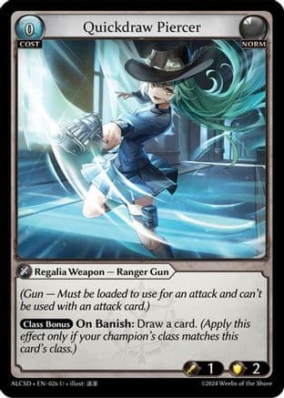 Quickdraw Piercer — Alchemical Revolution Starter Decks