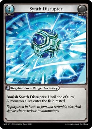 Synth Disrupter — Alchemical Revolution Starter Decks