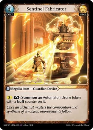 Sentinel Fabricator — Alchemical Revolution Starter Decks