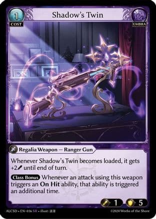 Shadow's Twin — Alchemical Revolution Starter Decks