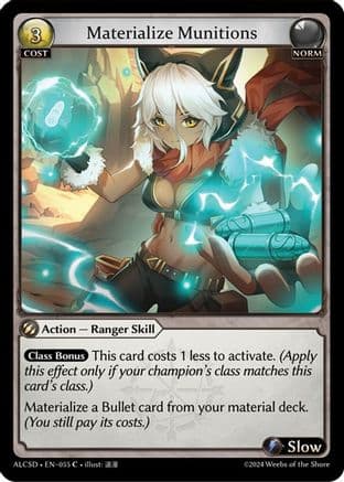 Materialize Munitions — Alchemical Revolution Starter Decks