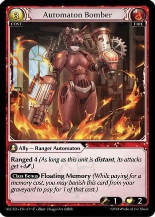 Automaton Bomber — Alchemical Revolution Starter Decks