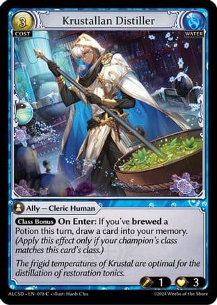 Krustallan Distiller — Alchemical Revolution Starter Decks