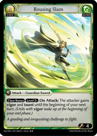 Rousing Slam — Alchemical Revolution Starter Decks