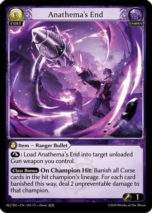 Anathema's End — Alchemical Revolution Starter Decks