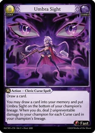 Umbra Sight — Alchemical Revolution Starter Decks
