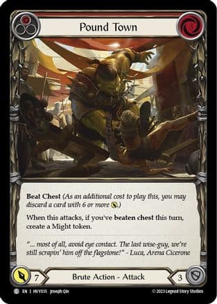 Pound Town (Red) — Heavy Hitters