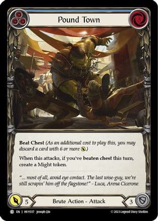 Pound Town (Blue) — Heavy Hitters