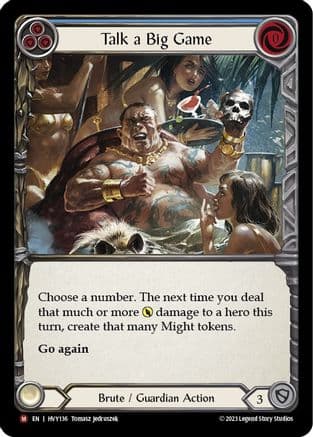 Talk a Big Game — Heavy Hitters