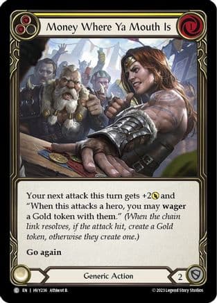 Money Where Ya Mouth Is (Yellow) — Heavy Hitters