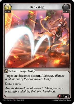 Backstep — Promotional Cards