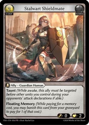 Stalwart Shieldmate — Promotional Cards